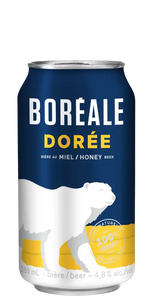 Bière Boréale DORÉE 355ml.