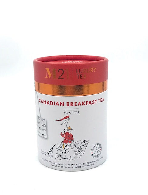 Thé petit-déjeuner canadien/ Canadian Breakfast tea (12 sachets)